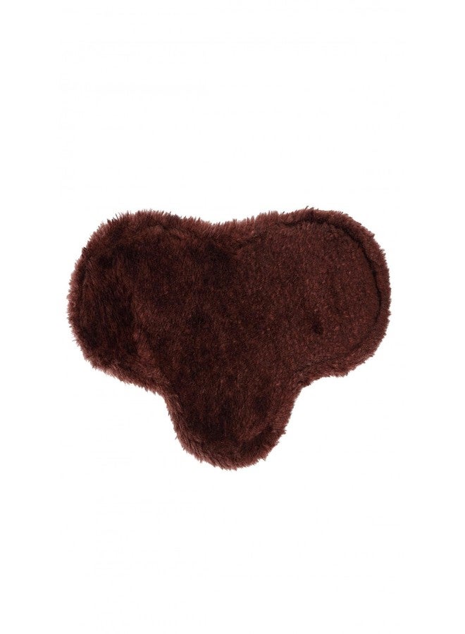 LeMieux Toy Pony Showing Numnah for Toy Pony - Soft Suede & Cotton Lining - Suitable for Ages 3 Years + - Gift for Kids - Brown - Image 4